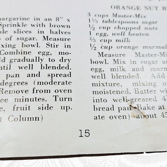 Fine Baking is Family Fun Vintage Recipe Book Clabber Girl c. 1950s Bake Booklet - Picture 9 of 10